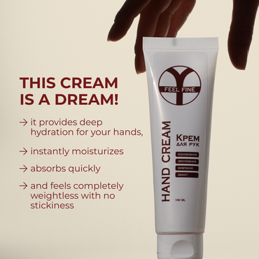 Moisturizing Hand Cream with Urea & Beeswax | Fast Absorbing