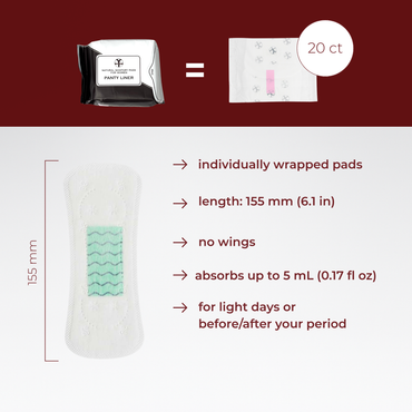 Ultra-Thin Panty Liners 155mm | Daily Protection
