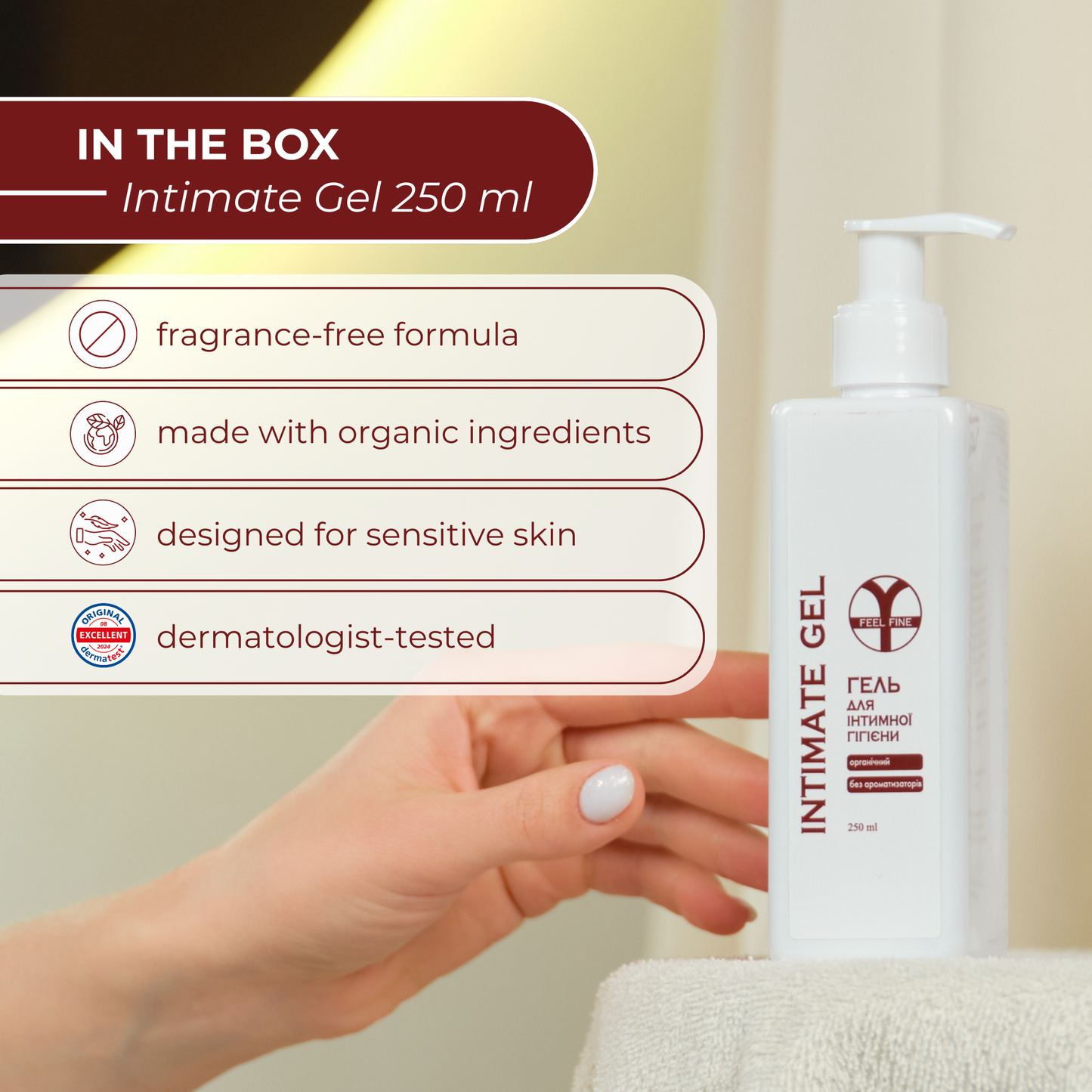 Intimate Care Gift Box for Women | Feminine Hygiene Set