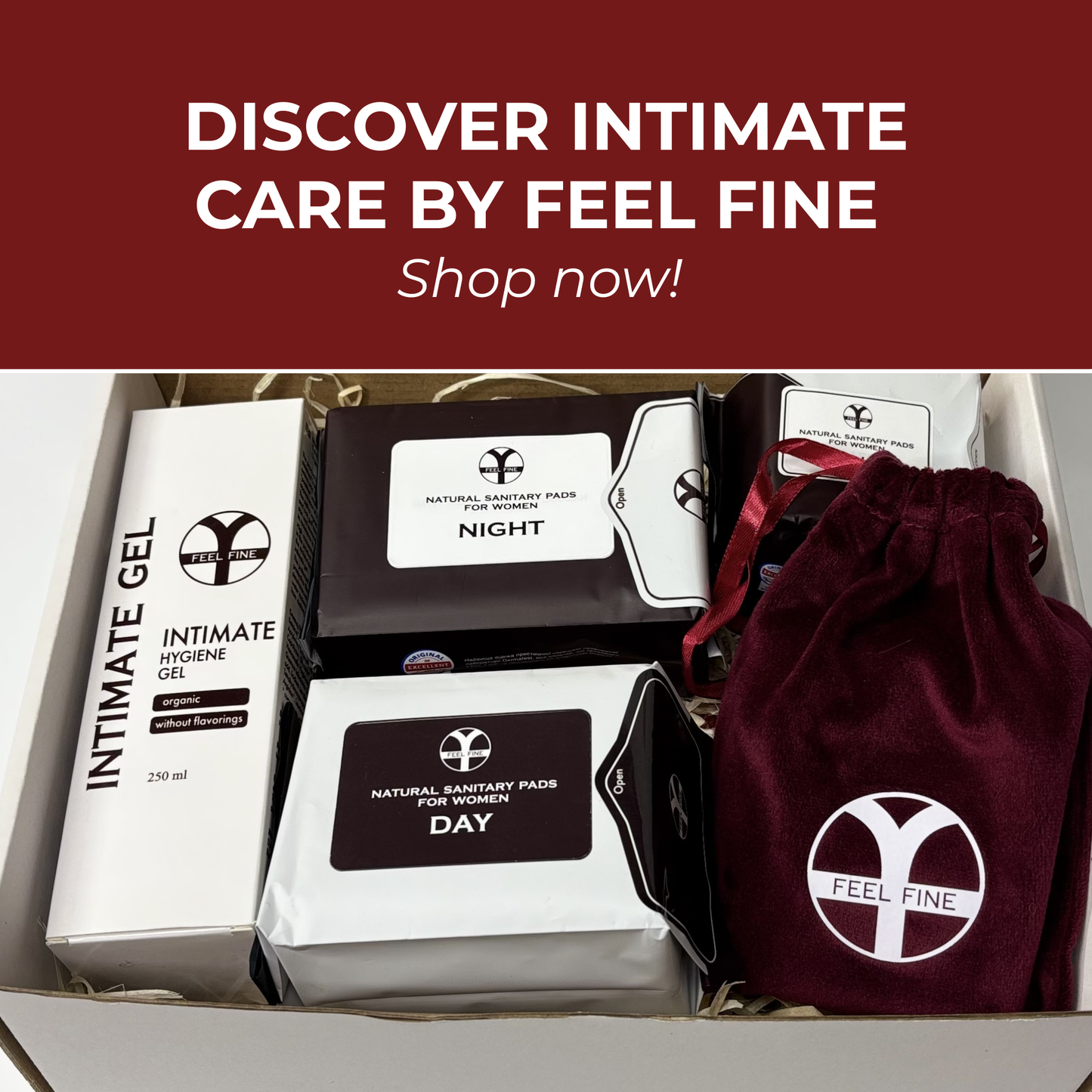 Intimate Care Gift Box for Women | Feminine Hygiene Set