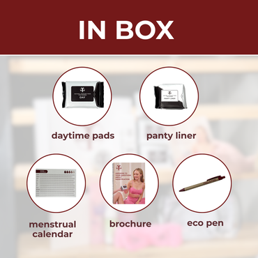 First Period Mini Box for Teen Girls | Starter Kit