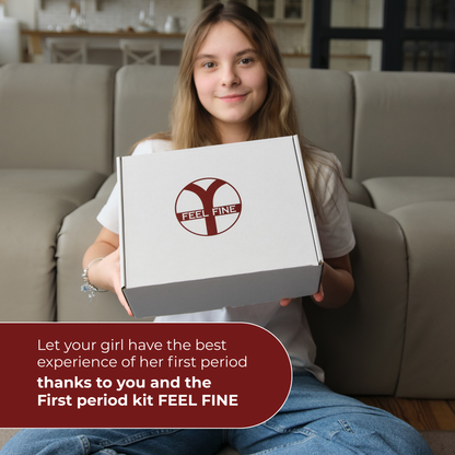 First Period Mini Box for Teen Girls | Starter Kit