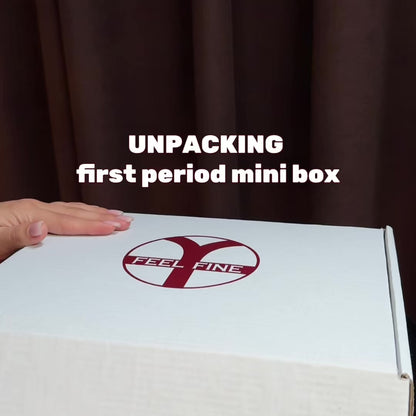 First Period Mini Box for Teen Girls | Starter Kit